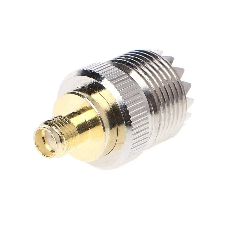 موصل من أنثى UHF إلى أنثى SMA، من أنثى UHF إلى أنثى SMA