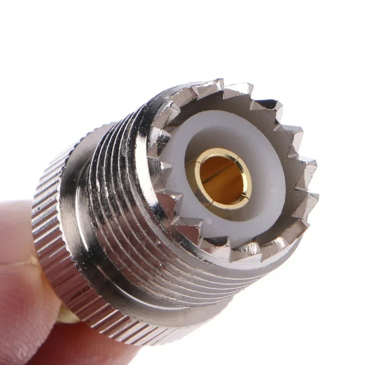 موصل من أنثى UHF إلى أنثى SMA، من أنثى UHF إلى أنثى SMA