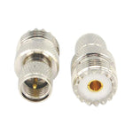 محول موصل ذكر Mini UHF إلى أنثى UHF RF كوكسيال، من ذكر UHF إلى أنثى UHF
