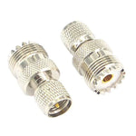 محول موصل ذكر Mini UHF إلى أنثى UHF RF كوكسيال، من ذكر UHF إلى أنثى UHF