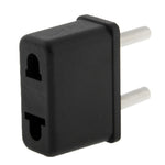 US / AU Plug to EU Plug AC Wall Universal Travel Power Socket Plug Adaptor, US / AU to EU Plug (Rectangle)