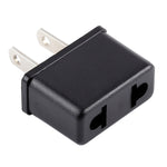 US & EU & AU Plug to US Plug AC Wall Universal Travel Power Socket Plug Adaptor, US & EU & AU to US Plug