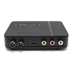 جهاز استقبال أرضي صغير HD DVB-T2، يدعم USB / HDMI / MPEG4 / H.264
