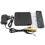 جهاز استقبال أرضي صغير HD DVB-T2، يدعم USB / HDMI / MPEG4 / H.264