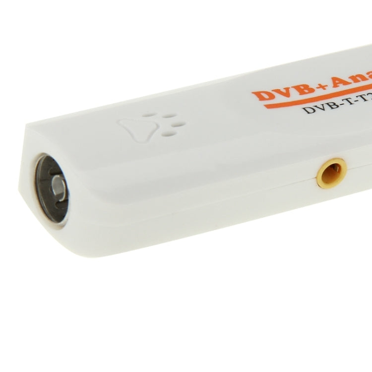 عصا تلفاز رقمية صغيرة USB 2.0 مزدوجة الوحدة DVB تناظرية، تدعم FM + AV + DVB-T / T2 / C، DVB-T/T2/C