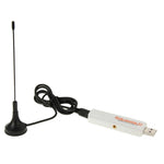 عصا تلفاز رقمية صغيرة USB 2.0 مزدوجة الوحدة DVB تناظرية، تدعم FM + AV + DVB-T / T2 / C، DVB-T/T2/C