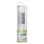 محول قارئ بطاقات 3 في 1 D-188 من TF وUSB إلى Micro USB وType-C OTG