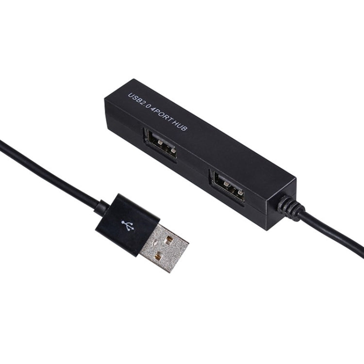 موزع USB 2.0 عالي السرعة بأربعة منافذ، موزع USB (أسود)