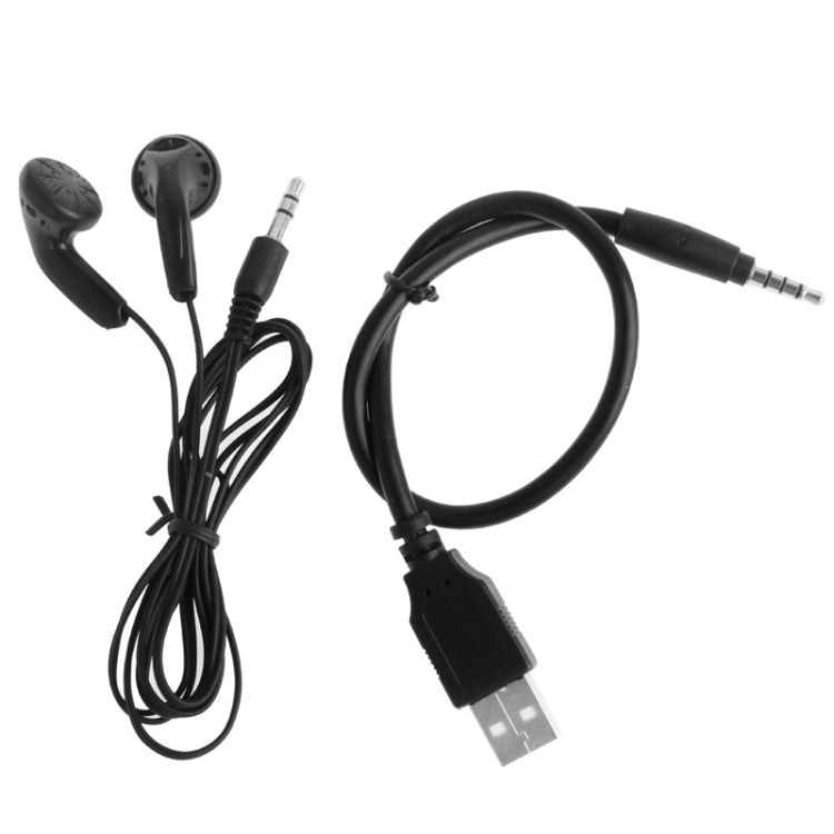 مسجل صوت صغير 3 في 1 + فلاش بسعة 8GB + مشغل MP3