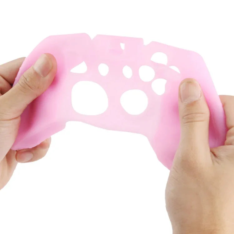 غطاء حماية سيليكون مرن لجهاز Xbox One، لجهاز Xbox One (وردي)، لجهاز Xbox One (أسود)