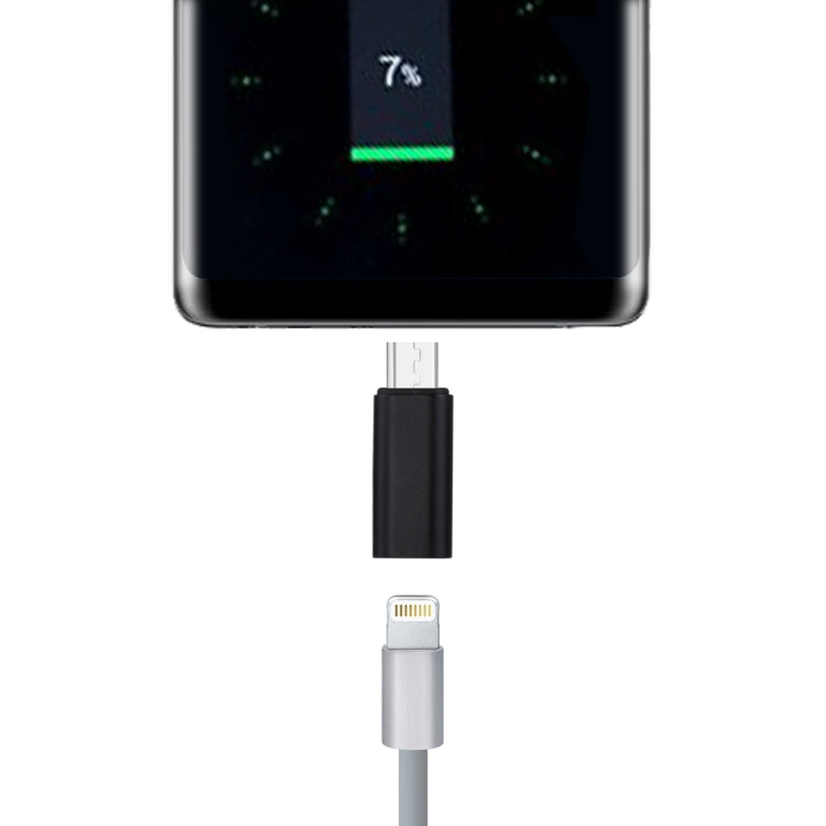 محول غلاف معدني من 8 Pin أنثى إلى USB-C / Type-C ذكر