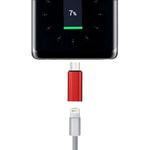 محول غلاف معدني من 8 Pin أنثى إلى USB-C / Type-C ذكر