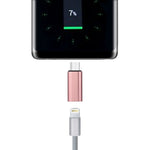محول غلاف معدني من 8 Pin أنثى إلى USB-C / Type-C ذكر