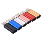 محول غلاف معدني من 8 Pin أنثى إلى USB-C / Type-C ذكر