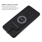 مستقبل شحن لاسلكي بمعيار Qi بجهد 5 فولت وتيار 800 مللي أمبير مع منفذ USB-C / Type-C، لهواتف Type-C