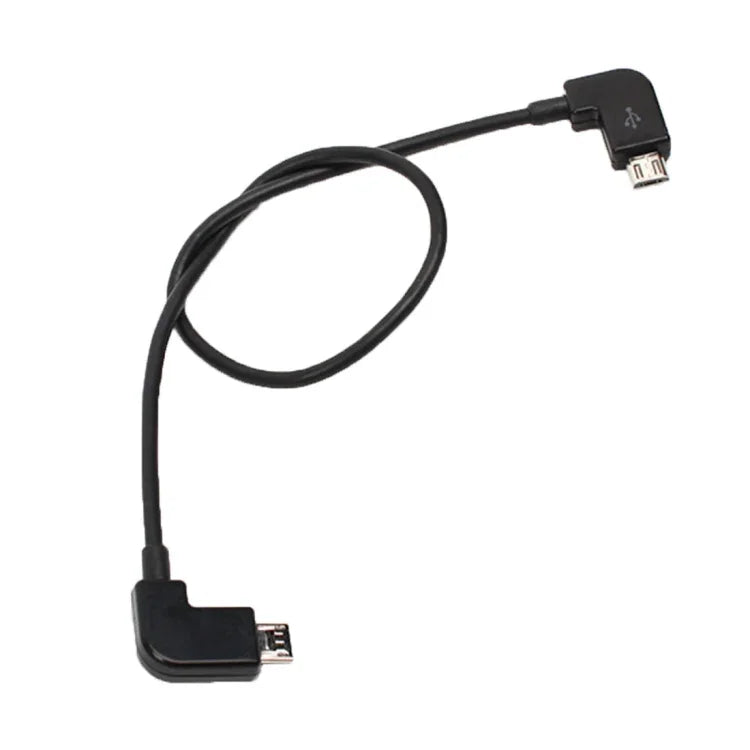 كابل تحويل بيانات Micro USB إلى Micro USB بطول 30 سم لجهاز تحكم DJI MAVIC PRO و SPARK، للهواتف الذكية والأجهزة اللوحية، Micro USB إلى Micro USB