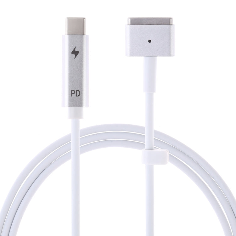 كابل شحن 85W 5 دبابيس MagSafe 2 (على شكل T) إلى USB-C / Type-C PD، 85W MagSafe 2
