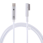 كابل شحن 85W 5 دبابيس MagSafe 1 (على شكل L) إلى USB-C / Type-C PD، 85W MagSafe 1
