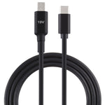 كابل شحن لابتوب من واجهة طاقة ASUS X205T 19 فولت إلى USB-C / Type-C ذكر، طول الكابل: 1.5 متر، لواجهة طاقة ASUS X205T إلى USB-C / Type-C ذكر