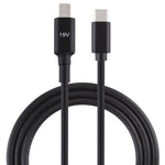 كابل شحن لابتوب من واجهة طاقة ASUS X205T 19 فولت إلى USB-C / Type-C ذكر، طول الكابل: 1.5 متر، لواجهة طاقة ASUS X205T إلى USB-C / Type-C ذكر