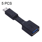 5 قطع محول OTG من Micro USB ذكر إلى USB 3.0 أنثى، Micro USB إلى USB 3.0