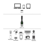 5 قطع محول OTG من USB-C / تايب-سي ذكر إلى USB 3.0 أنثى، USB-C / تايب-سي إلى USB 3.0