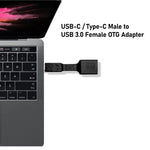 5 قطع محول OTG من USB-C / تايب-سي ذكر إلى USB 3.0 أنثى، USB-C / تايب-سي إلى USB 3.0
