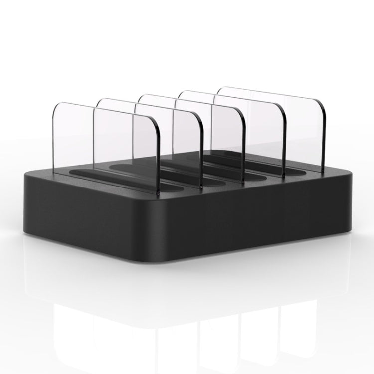 شاحن ذكي بقوة 45 واط PD USB-C / Type-C + 18 واط PD USB-C / Type-C + 18 واط QC 3.0 USB + منافذ USB مع إطار قابل للفصل، قابس الاتحاد الأوروبي، 016PD EU Plug