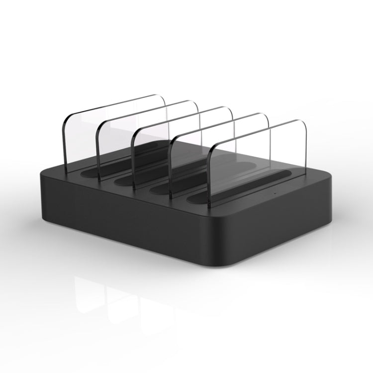 شاحن ذكي بقوة 45 واط PD USB-C / Type-C + 18 واط PD USB-C / Type-C + 18 واط QC 3.0 USB + منافذ USB مع إطار قابل للفصل، قابس الاتحاد الأوروبي، 016PD EU Plug