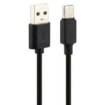 شاحن سفر 2 في 1 LZ-728 بقوة 18 واط QC 3.0 بمنفذ USB + مجموعة كابل بيانات USB إلى USB-C / Type-C، قابس أوروبي، طول الكابل: 1 متر، مع كابل USB-C / Type-C