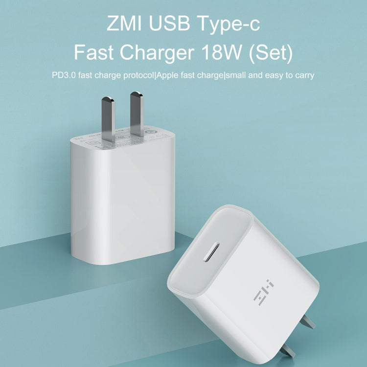 شاحن سريع أصلي شاومي Youpin ZMI بقوة 20 واط تايب-سي / USB-C، قابس أمريكي