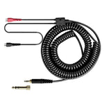 ZS0095 كابل نابض لسماعات Sennheiser HD25 / HD560 / HD540 / HD430 / HD250، طول الكابل: 1.5م-5م، ZS0095