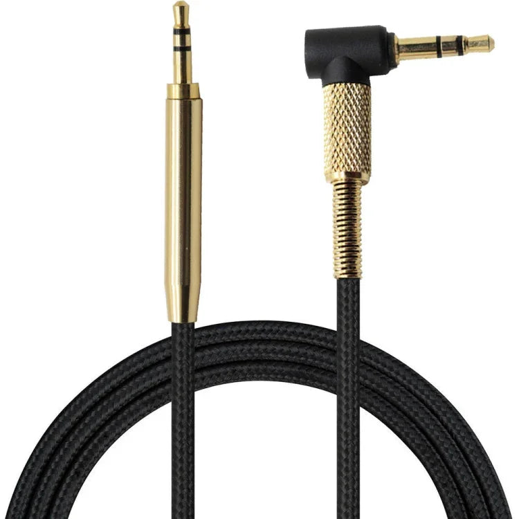 zs0110 كابل سماعة أذن 2.5مم إلى 3.5مم نسخة قياسية لسماعات AKG Y40 و Creative Aurvana Live2 و Bose QC25، طول الكابل: 1.5م، النسخة القياسية
