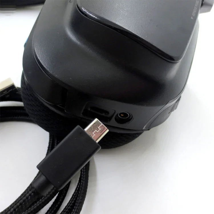 ZS0155 كابل صوت سماعة رأس USB لسماعات Logitech G633 / G633s يدعم المكالمات / إضاءة السماعة، طول الكابل: 2م، لسماعات Logitech G633 2م