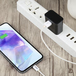 محول شحن سريع بمنفذ USB واحد EP-TA20UWE، قابس بريطاني، منفذ USB واحد