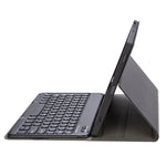 لحافظة جهاز iPad 11 2025 / الجيل العاشر 10.9 2022 YA10B بلوحة مفاتيح بلوتوث بنسيج جلد الحمل مع فتحة قلم، YA10B