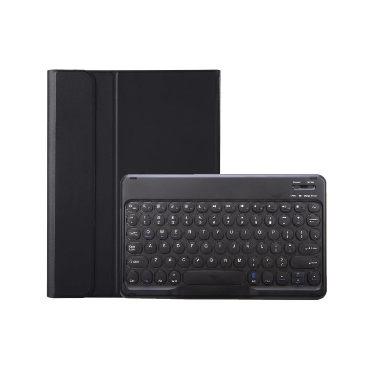 لحافظة جهاز iPad 11 2025 / الجيل العاشر 10.9 2022 YA10B بلوحة مفاتيح بلوتوث بنسيج جلد الحمل مع فتحة قلم، YA10B