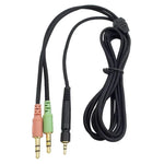 ZS0076 كابل سماعة رأس ألعاب نسخة الكمبيوتر لسماعات Sennheiser PC 373D GSP350 GSP500 GSP600 G4ME ONE GAME ZERO، نسخة الكمبيوتر