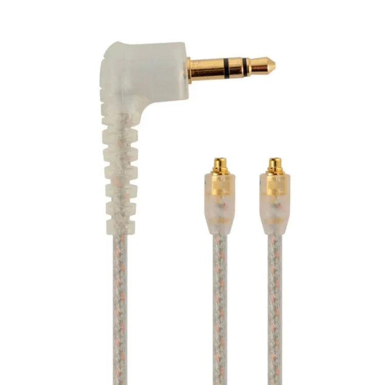 ZS0089 كابل صوت سماعة رأس مشفر لسماعات Shure SE535 SE215 UE900 W40 SE425، ZS0089 أبيض
