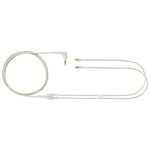 ZS0089 كابل صوت سماعة رأس مشفر لسماعات Shure SE535 SE215 UE900 W40 SE425، ZS0089 أبيض