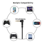 ZS0167 كابل توصيل بطاقة الصوت + كابل محول لسماعات Steelseries Arctis 3 5 7، كابل بطاقة الصوت + كابل محول