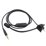 ZS0217 كابل سماعة ألعاب مع إلغاء الضوضاء لسماعات BOSE QC35I / QC35II