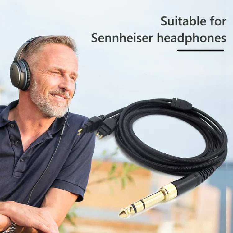 ZS0204 كابل صوت سماعة لسماعات Sennheiser HD580 HD600 HD650 HD660S، ZS0204