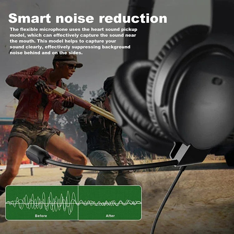 ZS0242 كابل سماعة ألعاب لسماعات BOSE QC45
