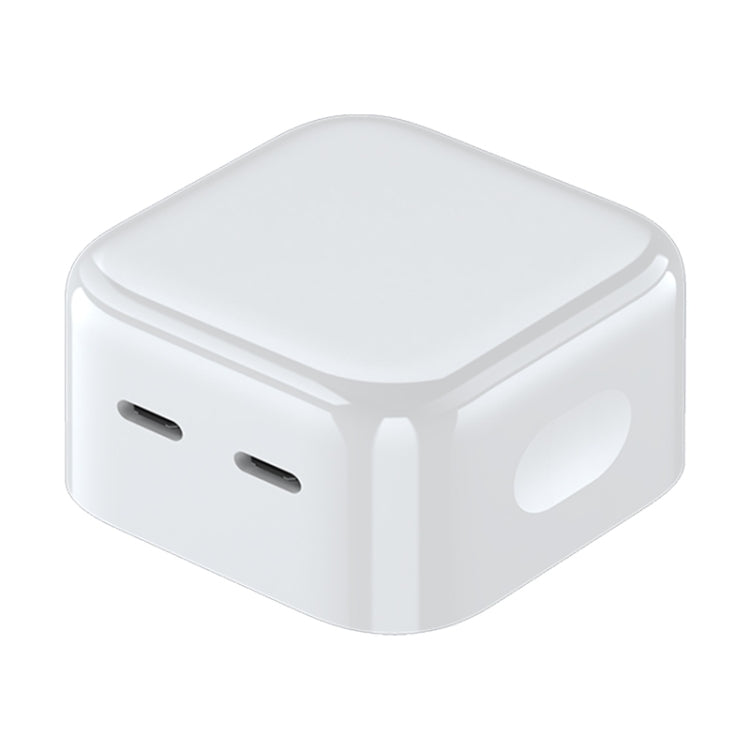 شاحن ROCK T58 بقوة 35 واط بمنفذي USB-C / تايب-سي PD، قابس صيني، قابس صيني