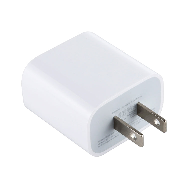 محول طاقة شحن سريع PD بقوة 20 واط تايب-سي / USB-C، قابس أمريكي، قابس أمريكي 20 واط 0.5 أمبير، قابس أوروبي 20 واط