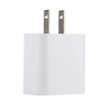 محول طاقة شحن سريع PD بقوة 20 واط تايب-سي / USB-C، قابس أمريكي، قابس أمريكي 20 واط 0.5 أمبير، قابس أوروبي 20 واط