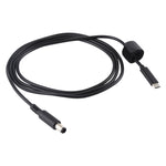 كابل شحن طاقة لابتوب ديل USB-C / Type-C إلى 7.4 × 5.0 مم، طول الكابل: حوالي 1.5 متر، Type-C إلى 7.4 × 5.0 مم لابتوب ديل