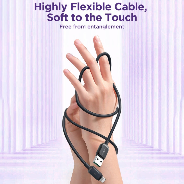 JOYROOM S-AL012A14 سلسلة متعددة الألوان، كابل شحن سريع وبيانات USB بقوة 2.4A من USB إلى 8 دبابيس، الطول: 1.2م، USB إلى 8 دبابيس