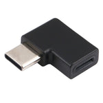 محول شحن USB-C / Type-C ذكر إلى 8 دبابيس أنثى بزاوية، USB-C / Type-C ذكر إلى 8 دبابيس أنثى